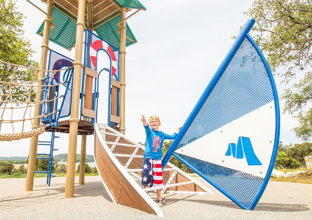 Beach Themed Playground