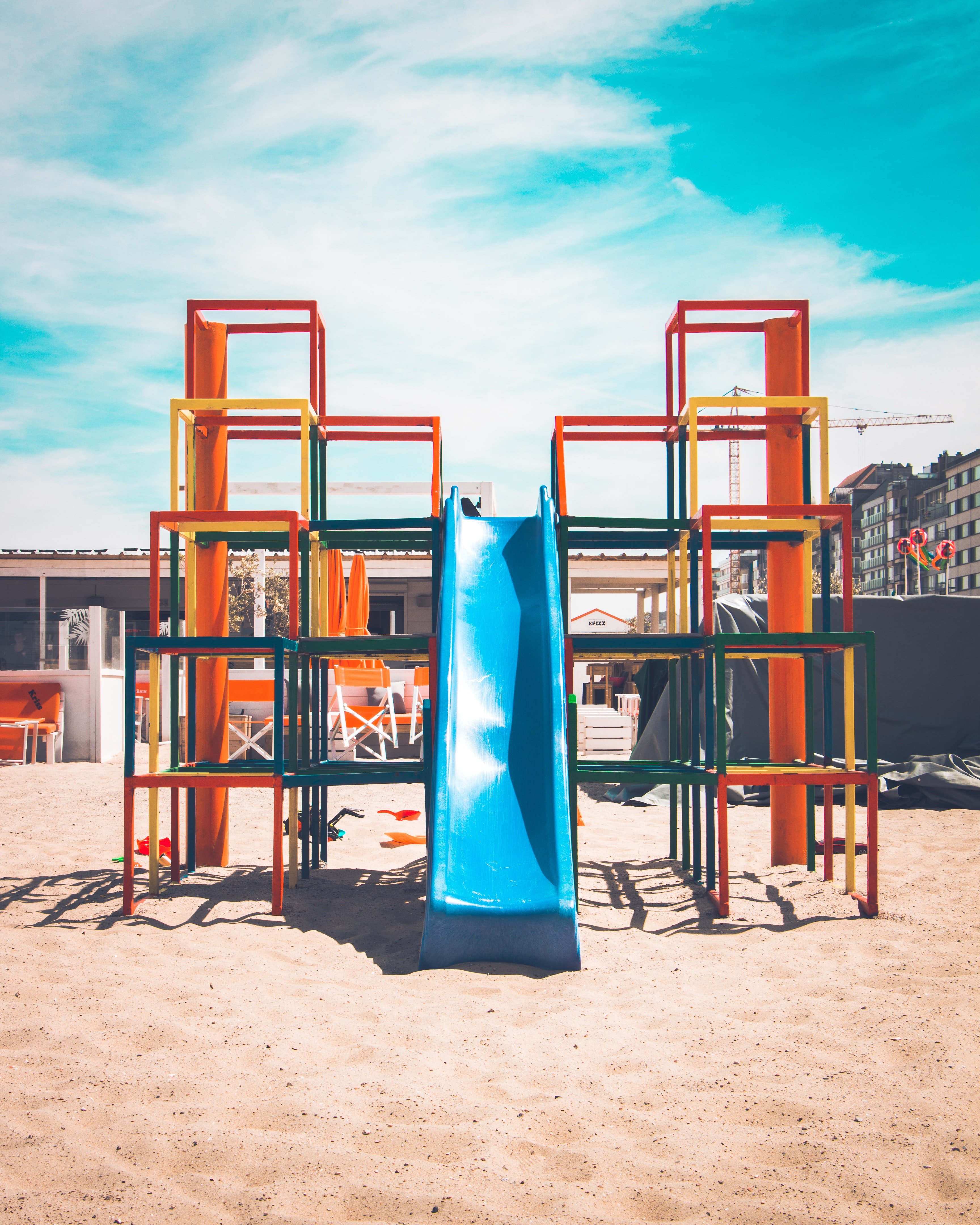 Churchich Recreation The History of the Playground Play Structure with Slide